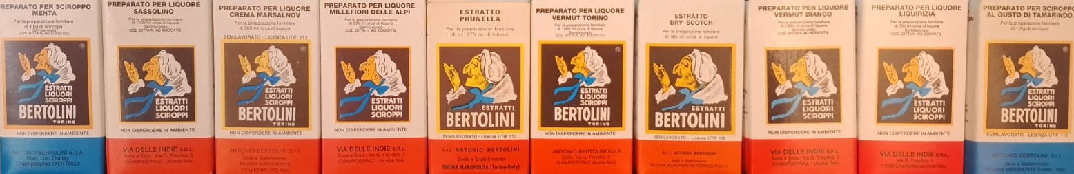 Estratti liquori e sciroppi